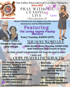 White and Gray Minimalist Church Flyer -